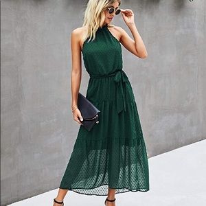 Green dress